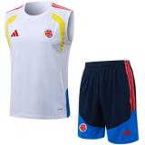 Conjunto de camiseta del Colombia 2026 -White